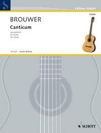Brouwer: Canticum para guitarra (Gitaar)