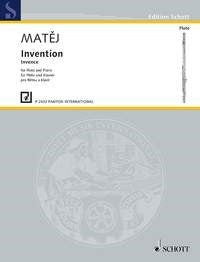 Matej: Invention (Dwarsfluit, Piano)