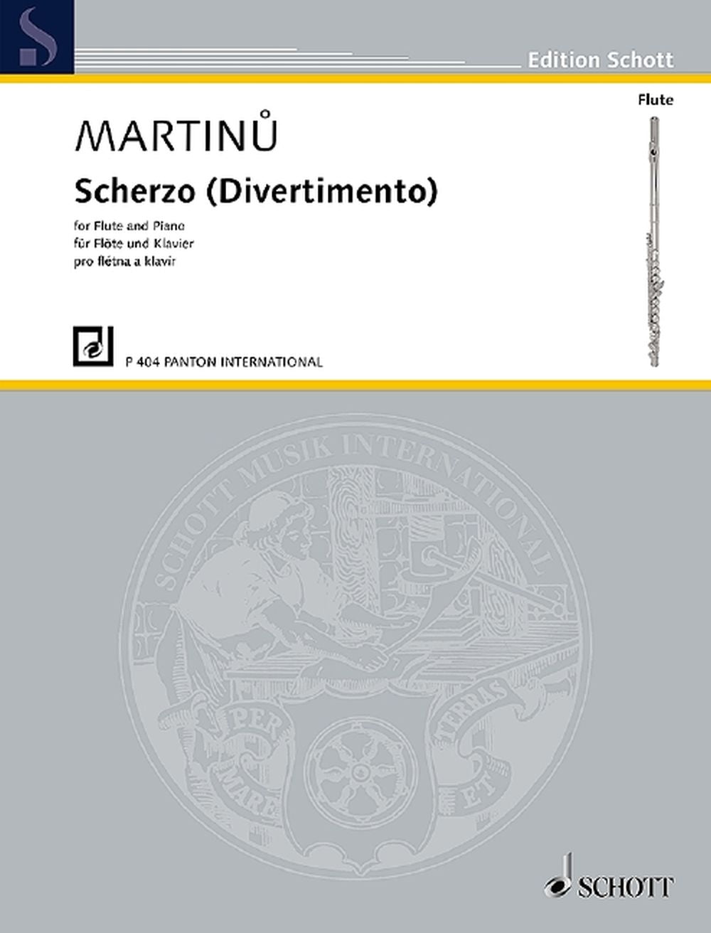 Martin?: Scherzo (Divertimento) (Dwarsfluit, Piano)