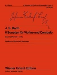 Bach: 6 Sonatas Volume 1 BWV 1014-1016 (Viool, Klavecimbel)