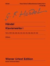 Händel: Sämtliche Klavierwerke Band 1b
