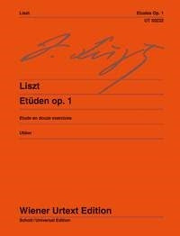 Liszt: Etude en douze exercices Opus 1
