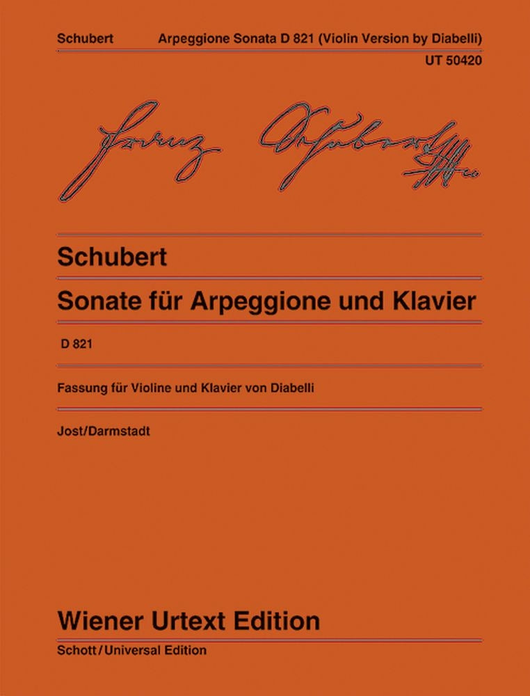 Schubert: Sonata D821 (Cello)