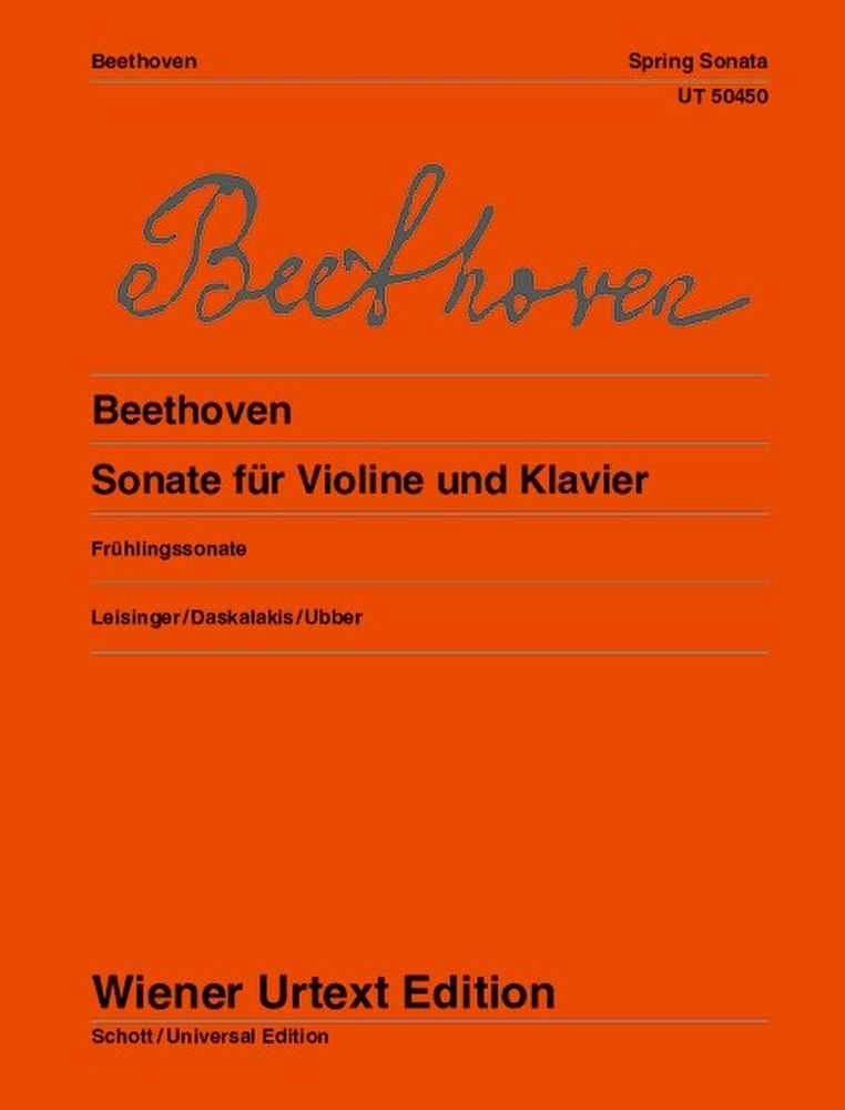 Beethoven: Sonate für Violine und Klavier op. 24 (Viool, Piano)