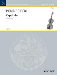 Penderecki: Capriccio (Viool)