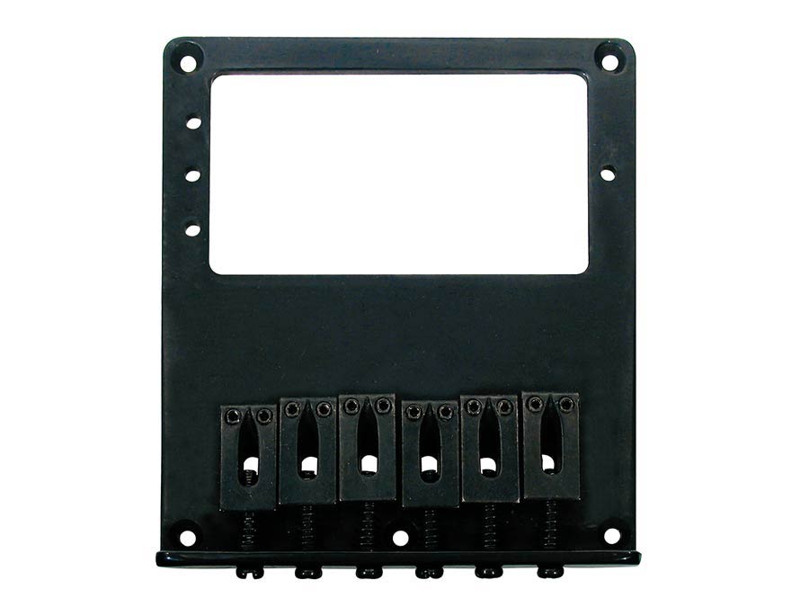 Boston T-68-B Teaser humbucker-brug met blokzadels zwart