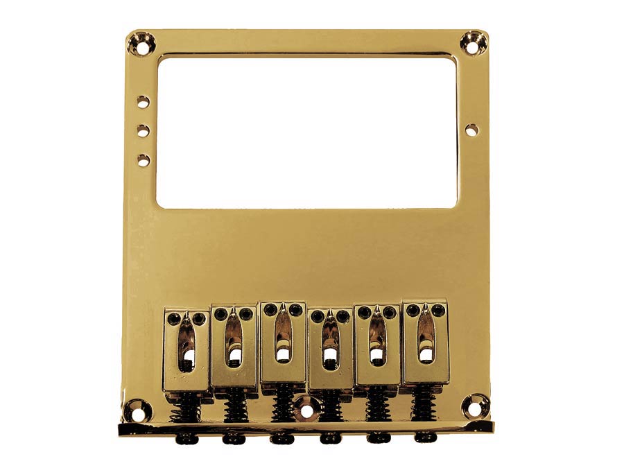 Boston T-68-G Teaser humbucker-brug met blokzadels goud