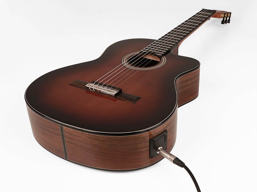 Valencia VC564CEBSB Electro-acoustic classical guitar 4/4 – Brown Sunburst
