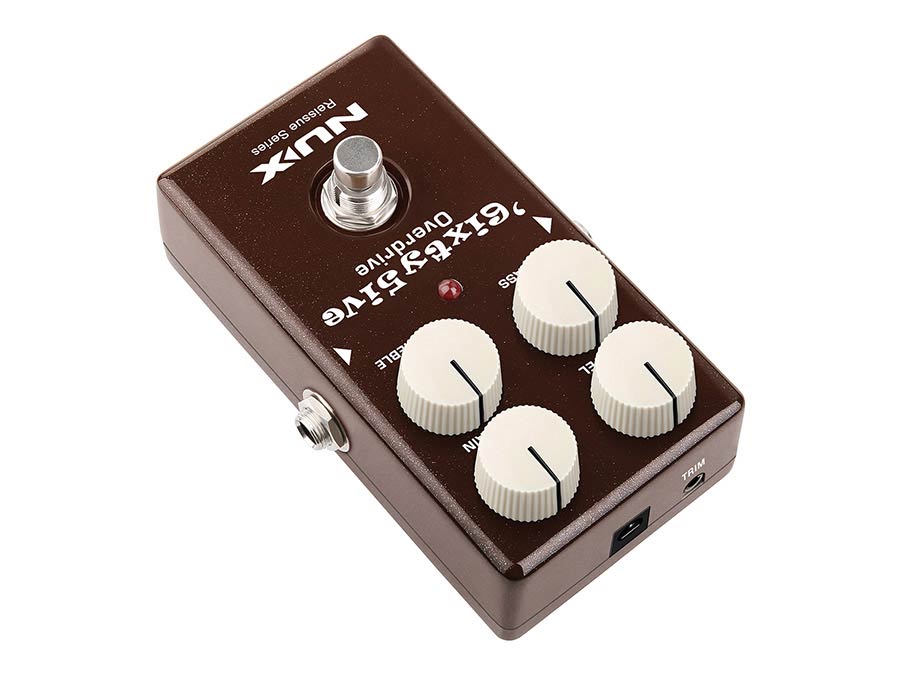 NUX 6ixty5ive Overdrive Analog Effects Pedal