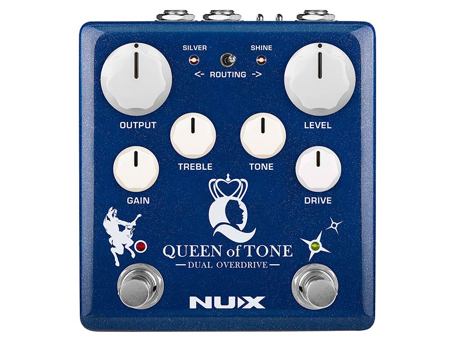 NUX NDO-6 Queen of Tone NDO-6 Analog dual-overdrive pedal