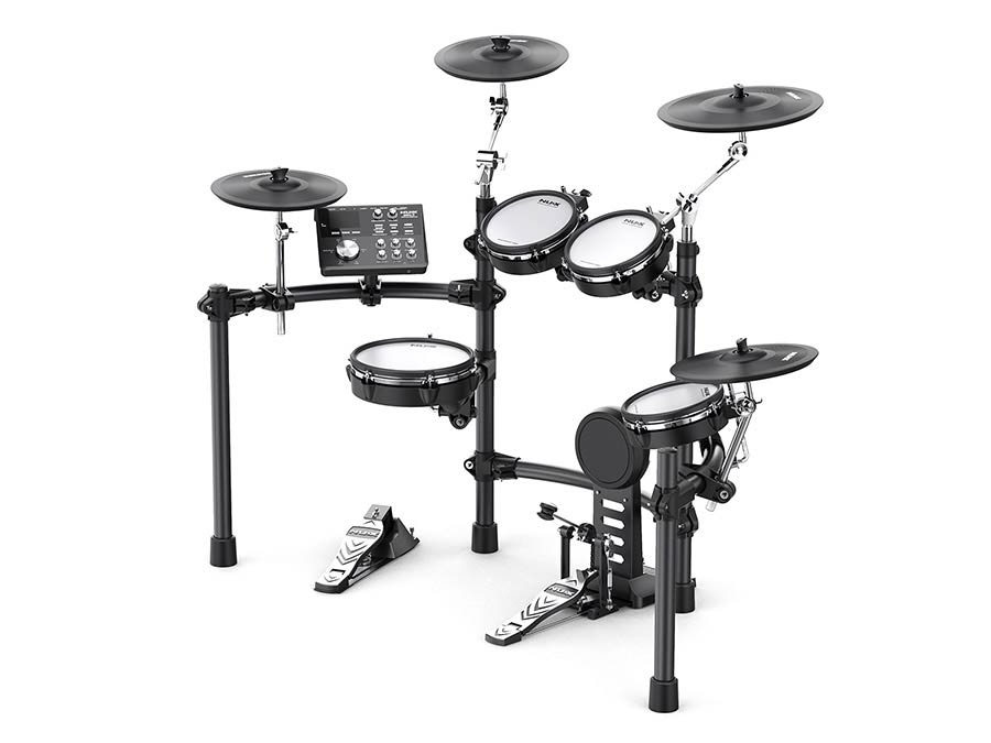 NUX DM-7X electronic drum kit with REMO mesh heads and Bluetooth