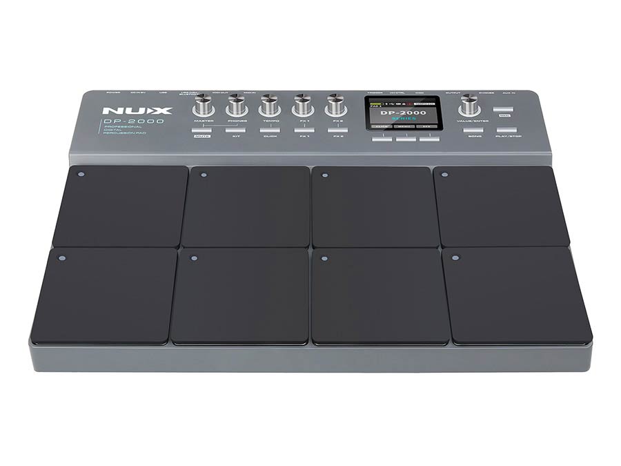 NUX DP-2000 Digital Percussion Pad with 8 Velocity-Sensitive Pads and USB