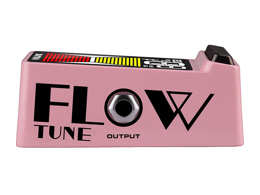 NUX NTU-3MK2PK Flow Tune MKII Tuner Pedal for Guitar and Bass (Pink)