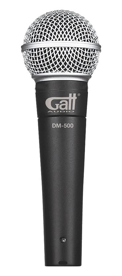 Gatt Audio - DM-500 - dynamische microfoon met kabel en tas