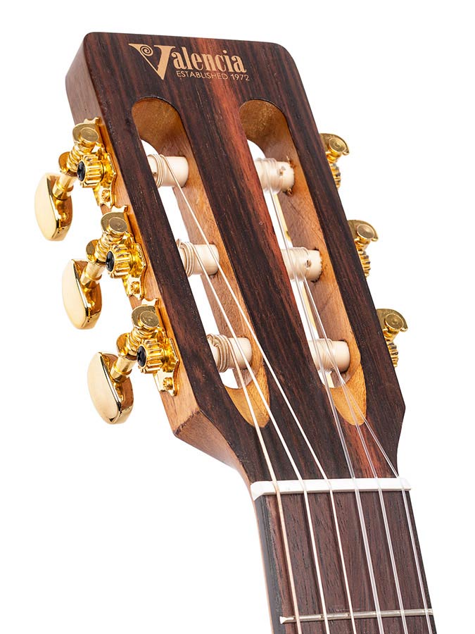 Valencia VA434CECSB Electro-acoustic nylon-string auditorium guitar 4/4 – Classic Sunburst
