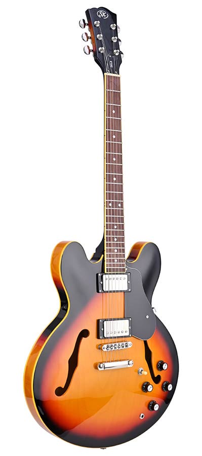 SX SEL6/VS semi-hollow electric guitar vintage sunburst