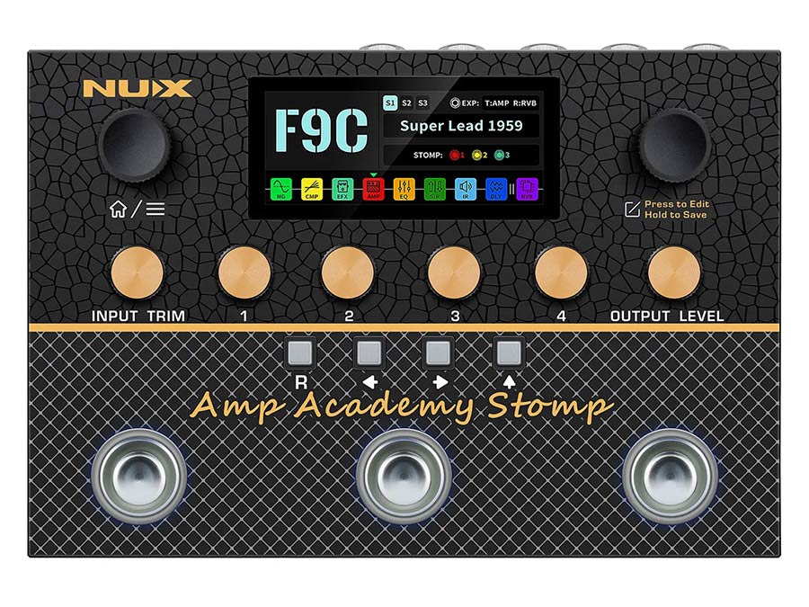 NUX NMA-3AAP Amp Academy stomp guitar