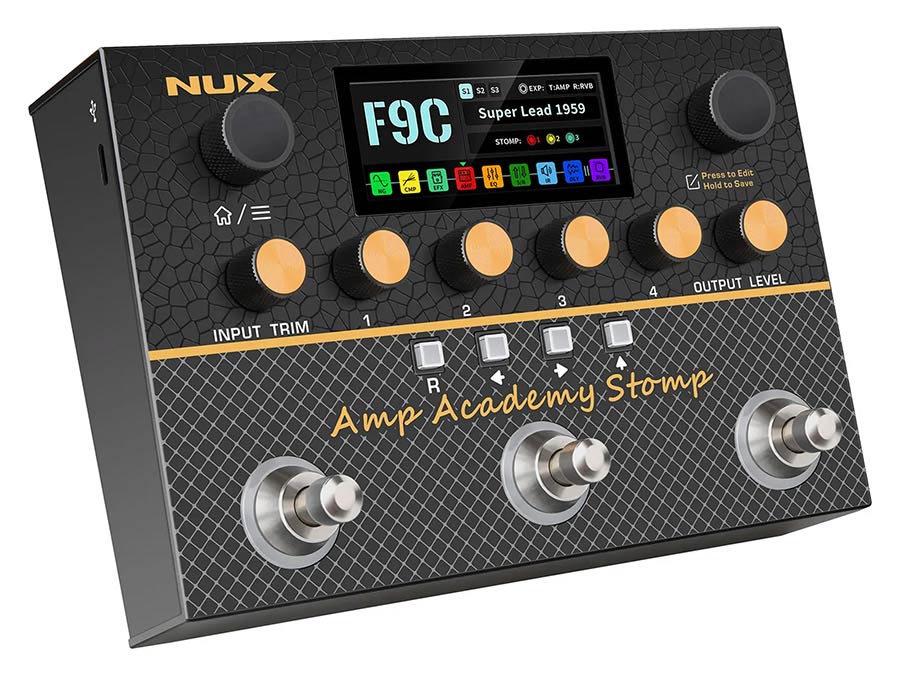 NUX NMA-3AAP Amp Academy stomp guitar