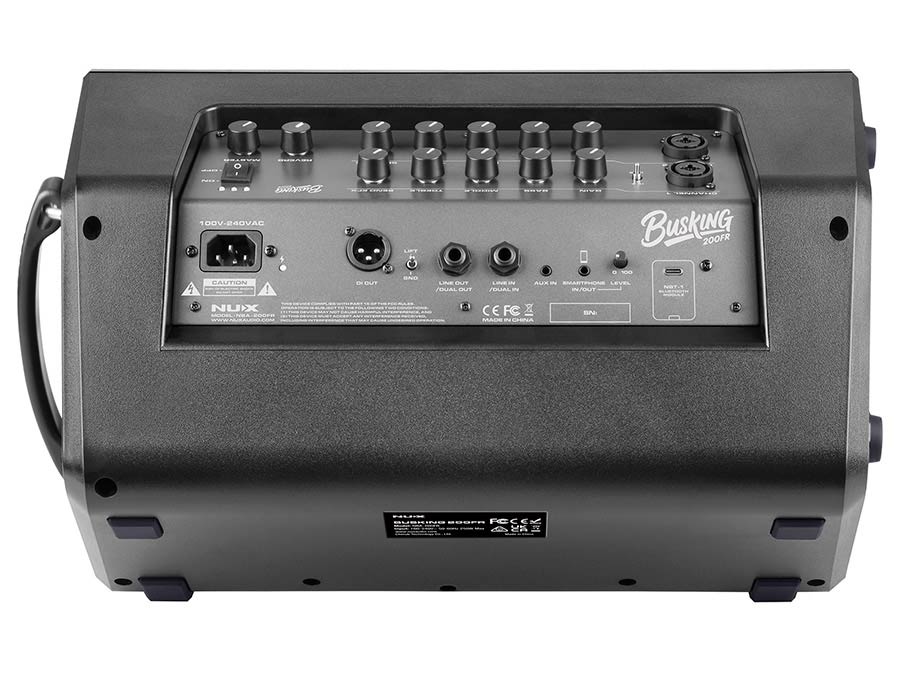 NUX Busking 200FR Battery-Powered FRFR Speaker with Bluetooth
