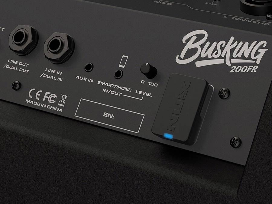 NUX Busking 200FR Battery-Powered FRFR Speaker with Bluetooth