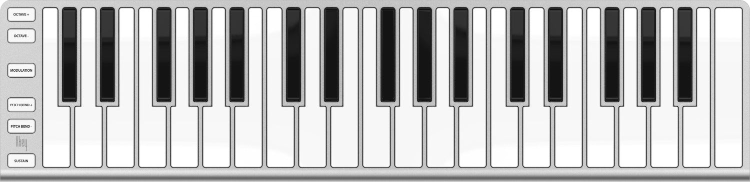ESI Audio - ESIXKEY37 - Ultra-thin 37-key Usb Midi Controller Keyboard
