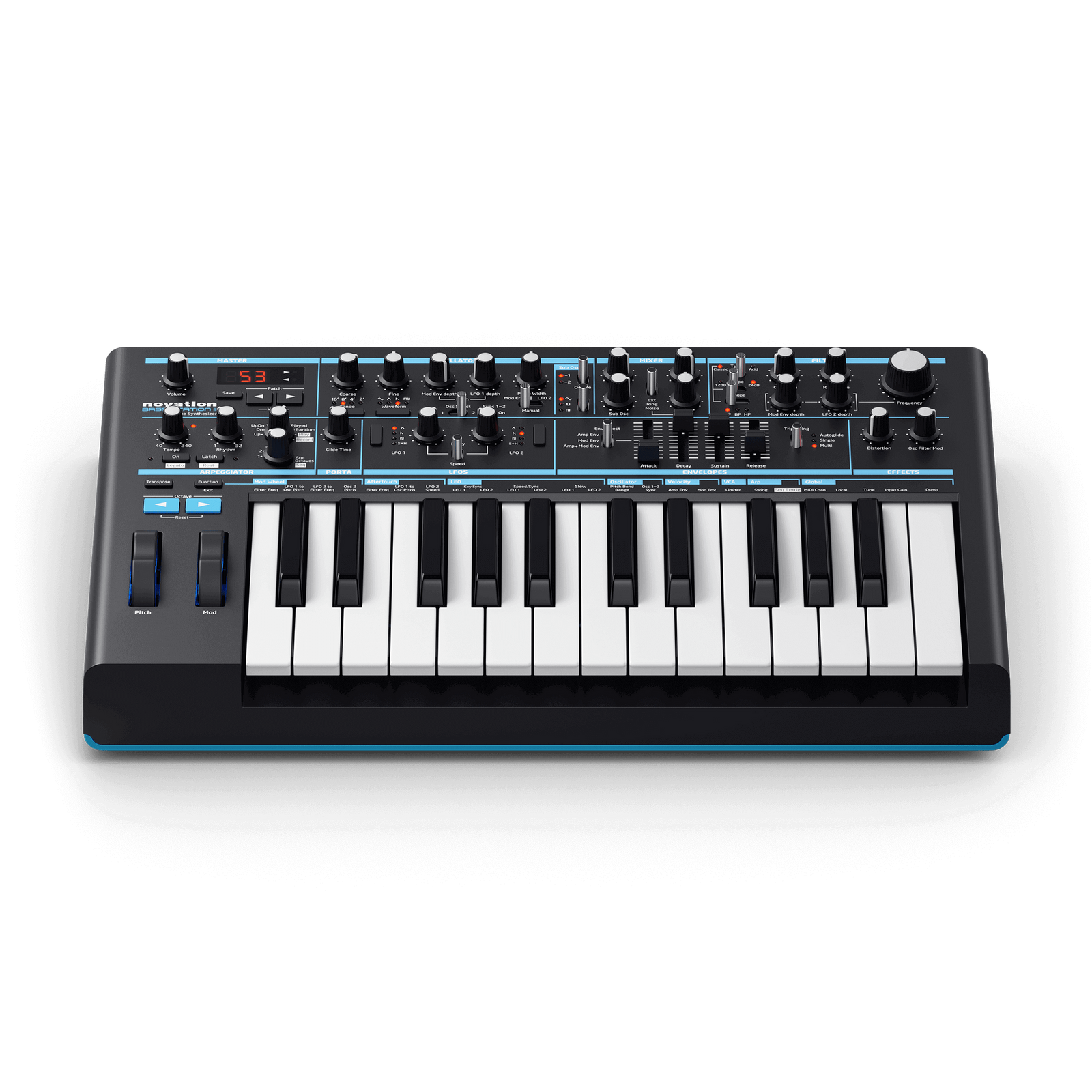 Novation – RNO BASS-STATION-II – Synthesizer
