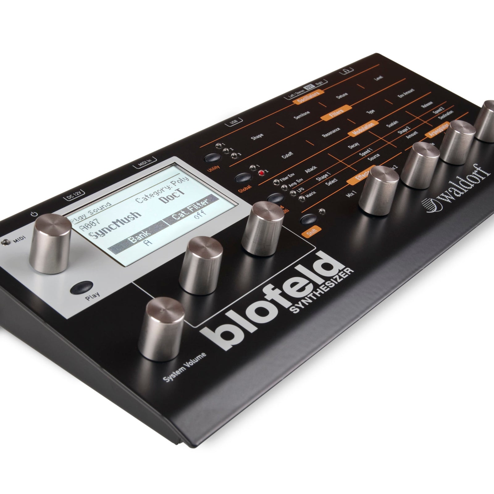 Waldorf – BLOFELD-BLACK – Desktop Synthesizer
