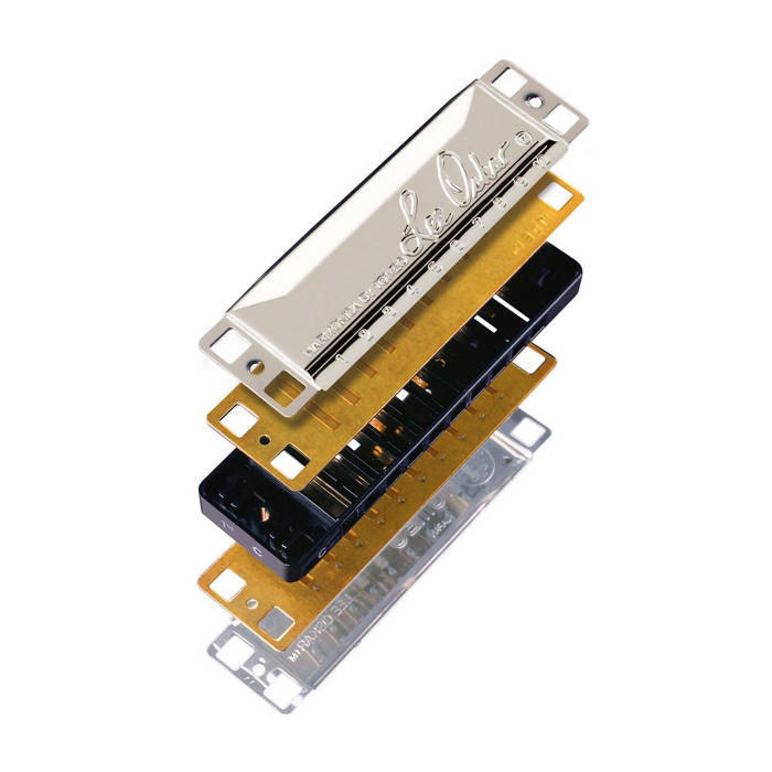 Lee-Oskar - EL1910MMC - Diatonische mondharmonica met majeur toonladder in C