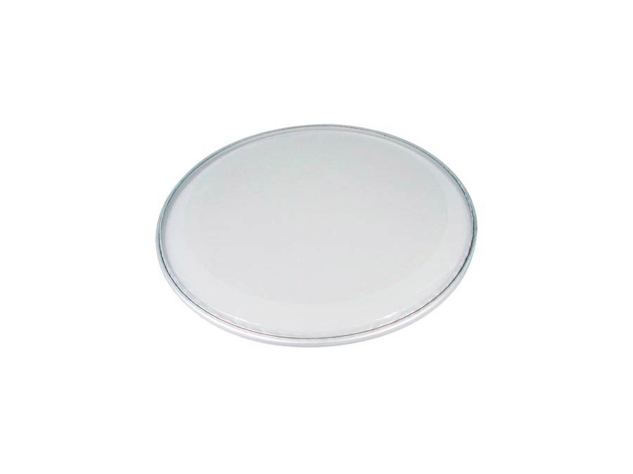 drum head, double head, clear, 10"