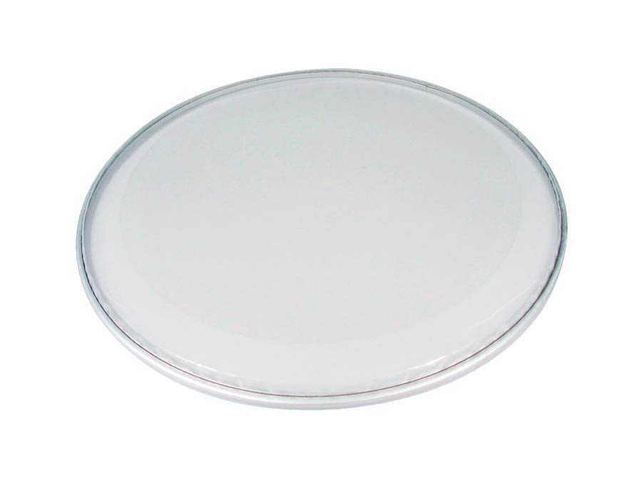 drum head, double head, clear, 22"