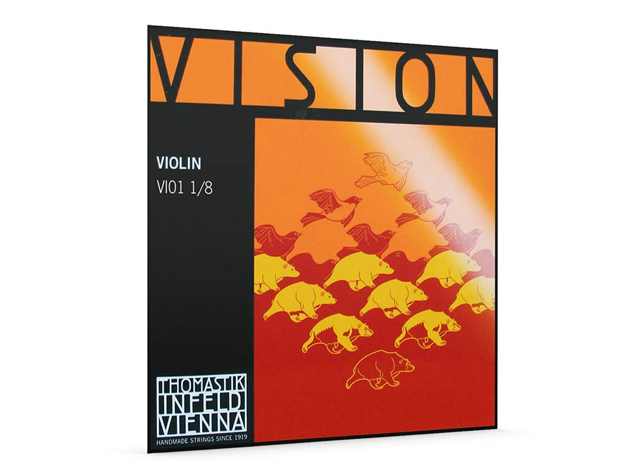 Thomastik-Infeld VI-01-18 vioolsnaar E-1 1/8, multilayer steel wire, vertind