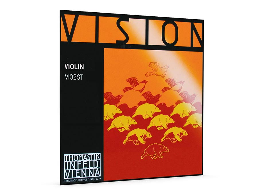 Thomastik-Infeld VI-02-ST vioolsnaar A-2 4/4, zware spanning, synthetische kern, aluminium