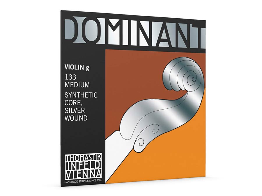 Thomastik-Infeld TH-133 vioolsnaar G-4 4/4, medium, perlon, zilversteel