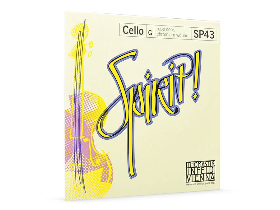Thomastik-Infeld THSP-43 cellosnaar G-3 4/4, medium kabelkern, chroom