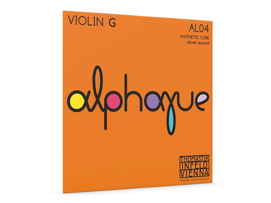 Thomastik-Infeld THAL-04 vioolsnaar G-4 4/4, medium, synthetische kern, zilver