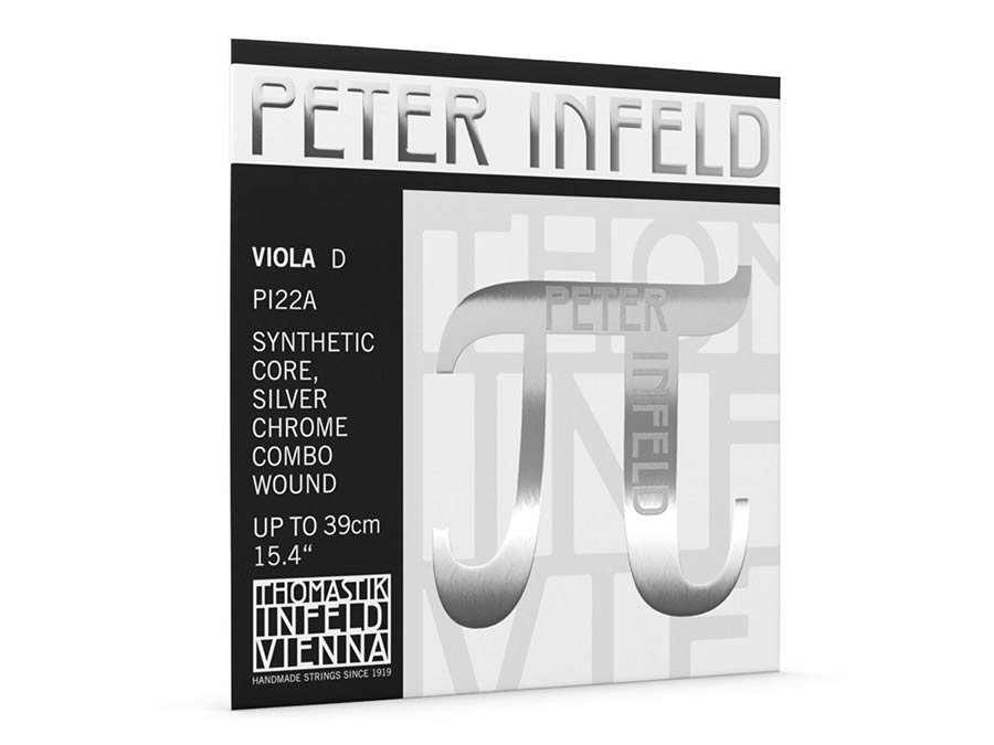 Thomastik-Infeld THPI-22A altvioolsnaar D-2 4/4, (37cm/14,5"), medium, syntheticl core, chromium combo