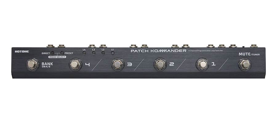 Hotone LS-10 Patch Kommander programmeerbare loopswitcher