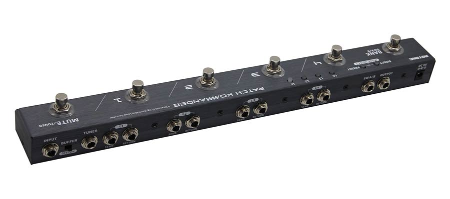 Hotone LS-10 Patch Kommander programmeerbare loopswitcher