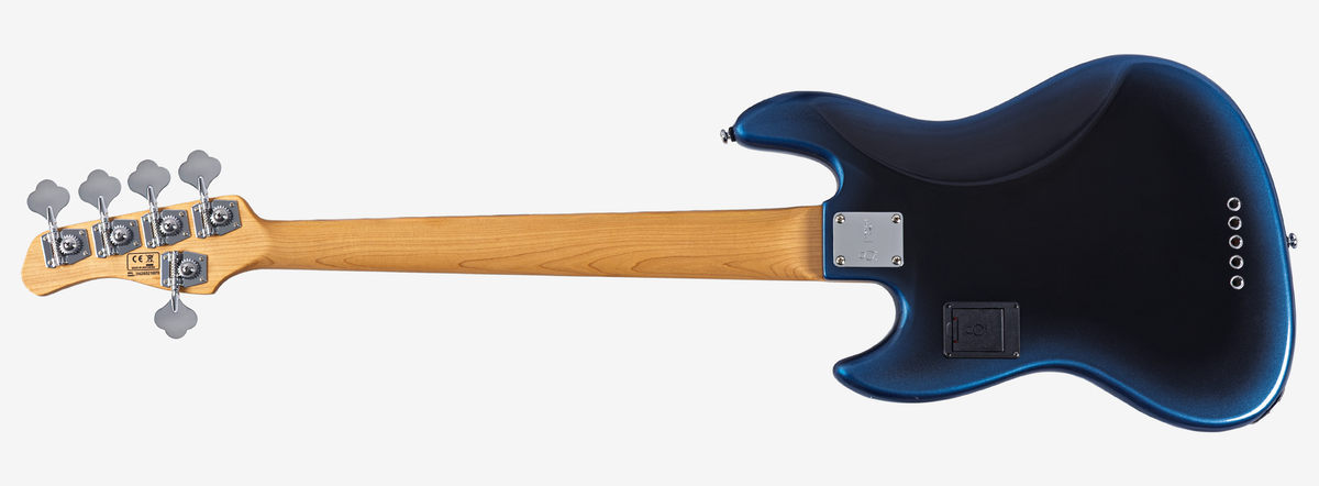 Sire V3N 5 Marcus Miller New Gen 5-snarige actieve basgitaar midnight blue burst