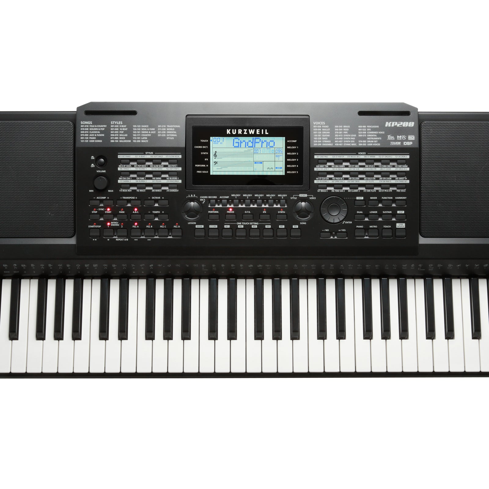 Kurzweil – KP200-LB – Arranger Keyboard
