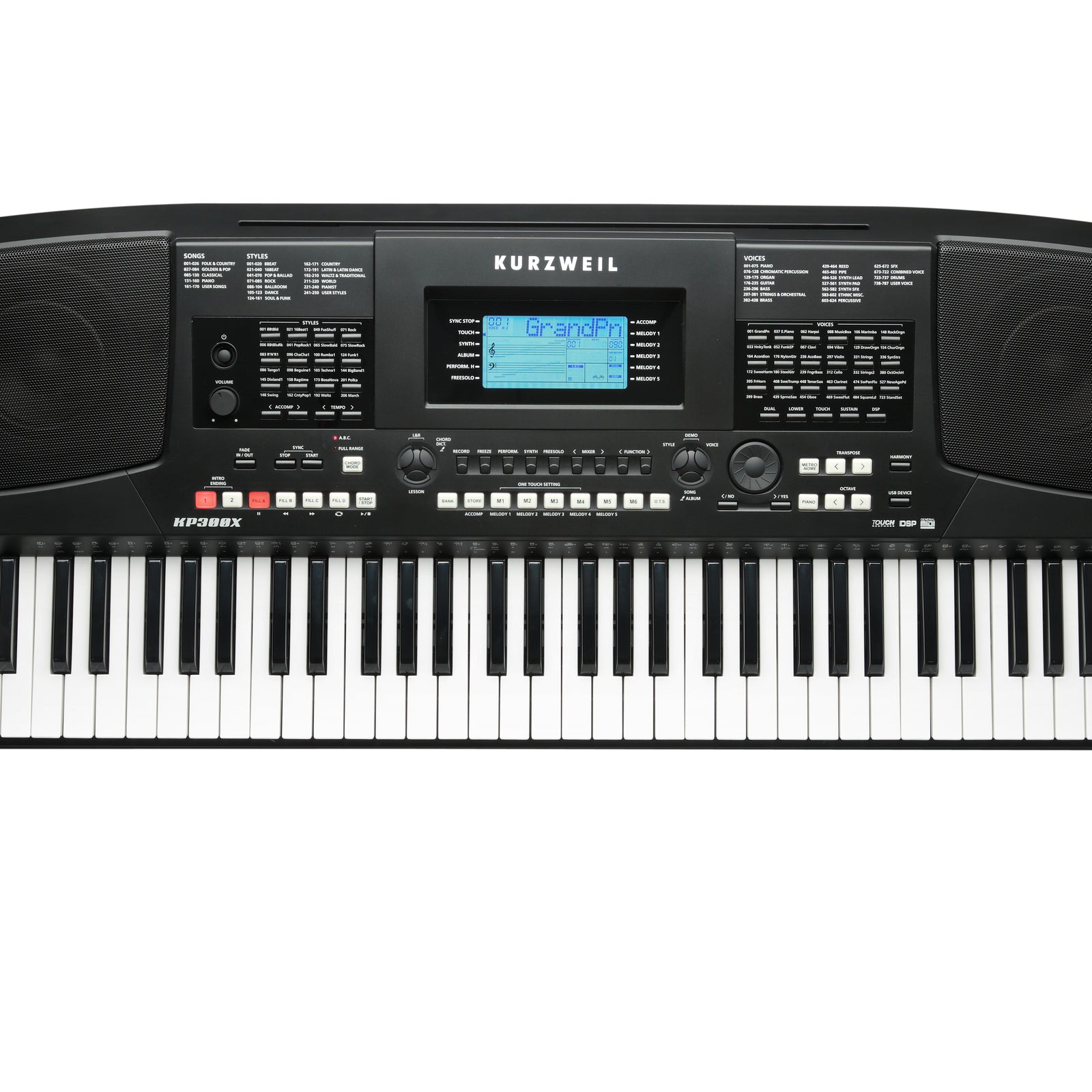 Kurzweil – KP300X-LB – Arranger Keyboard