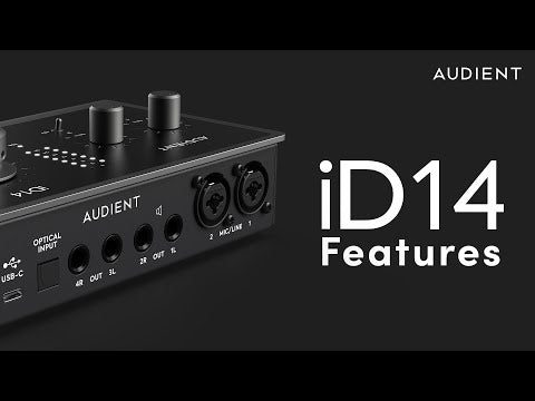 Audient iD14 video