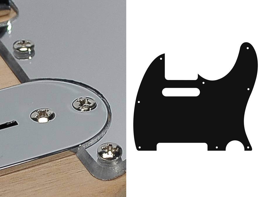 Boston TE-210-MC slagplaat, Teaser, 2-laags, mirror chrome, standaard