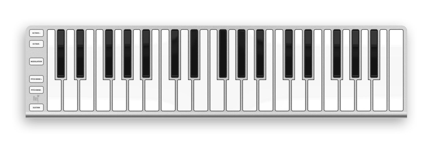 ESI Audio - ESIXKEY37AIR - Ultra-thin 37-key Wireless Keyboard