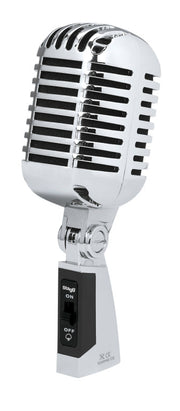Stagg SDMP40 CR vintage dynamische microfoon
