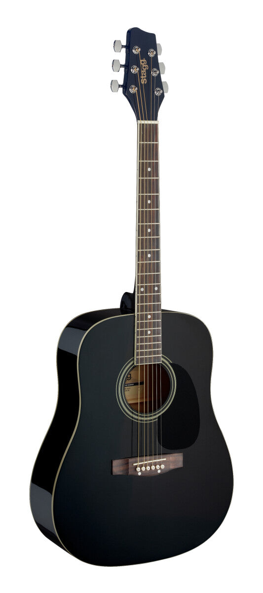 Stagg SA20D BLK westerngitaar Zwart