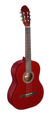 Stagg C440 M RED klassieke gitaar Rood
