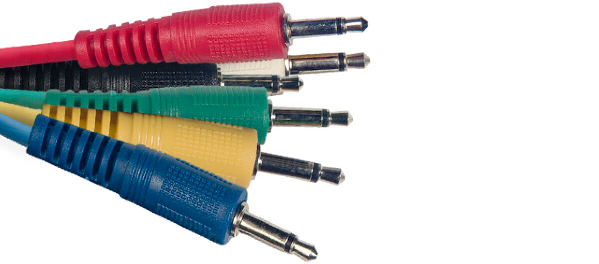 Stagg SPC030MJ E patchkabel, 6 x mini-jack/mini-jack (1/8"), 30 cm