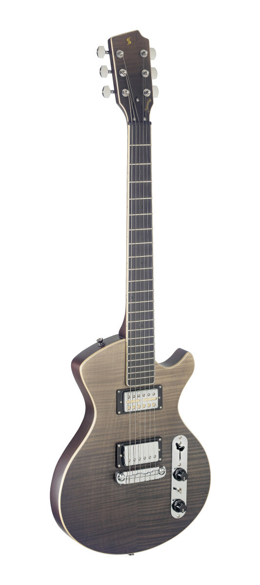 Stagg SVY SPCLDLX FBK Silveray elektrische gitaar Flamed Black