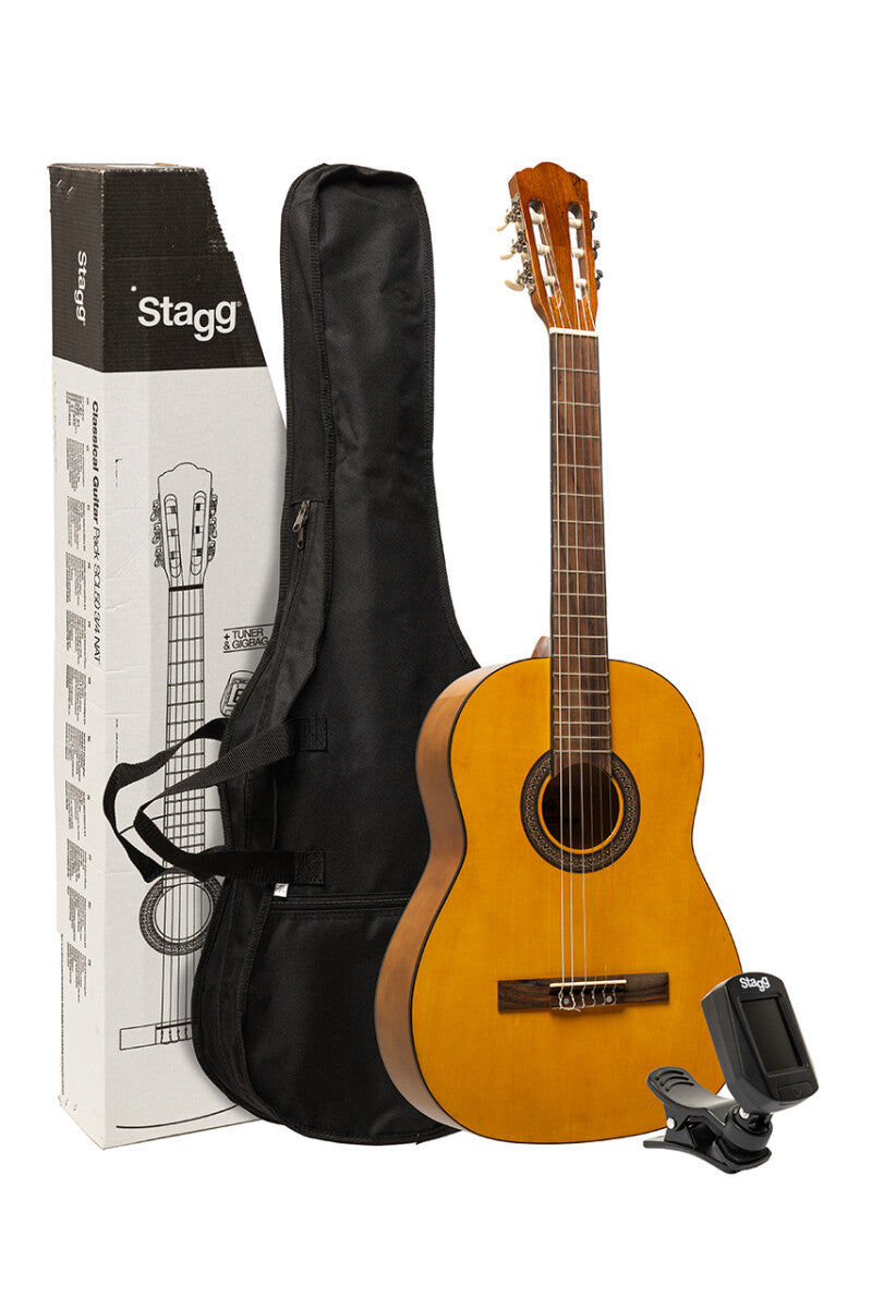 Stagg SCL50 3/4N PACK klassieke gitaar 3/4-formaat